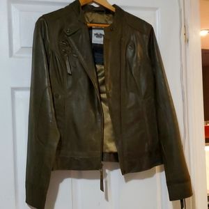 Leather jacket